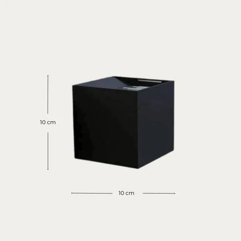 Outdoor Cube Wall Light with Up and Down Light Effect