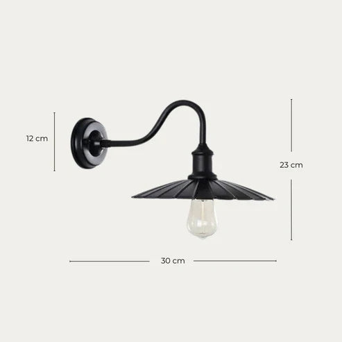 Outdoor Gooseneck Barn Wall Light