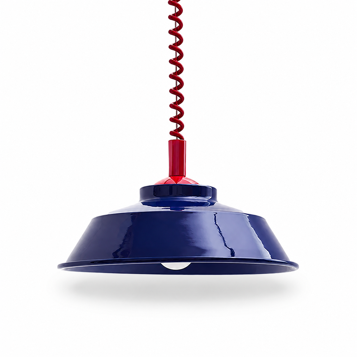 Glossy Metal Pendant Light