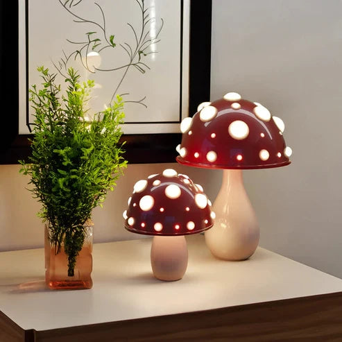 cordless mushroom lamp