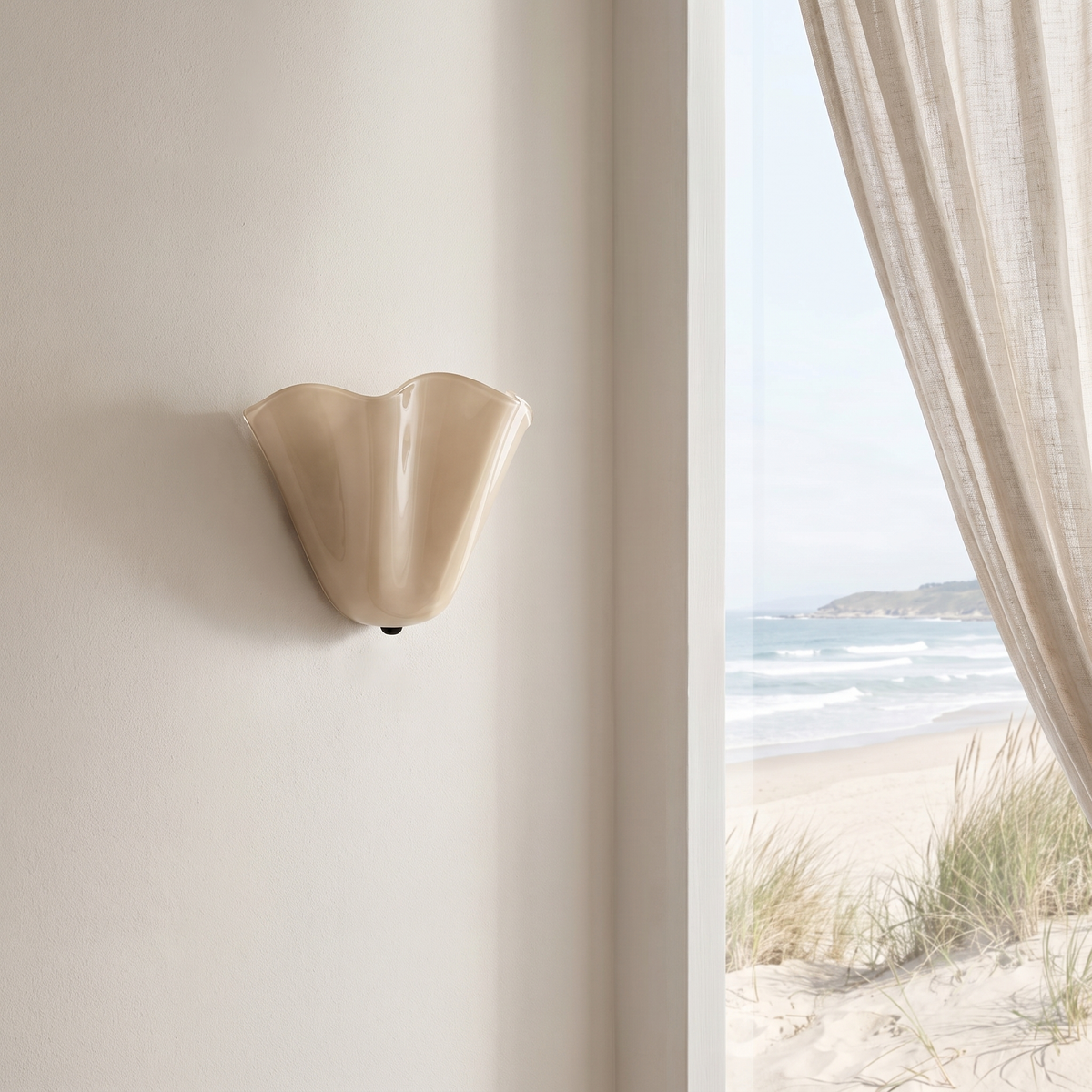 Sculpture first, fixture second