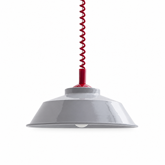 Glossy Metal Pendant Light