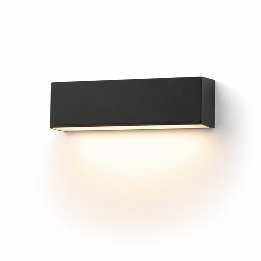 Outdoor Solar Wall Light with Downward Lighting
