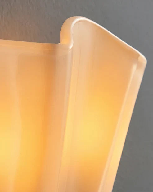 E14 glass wall sconce
