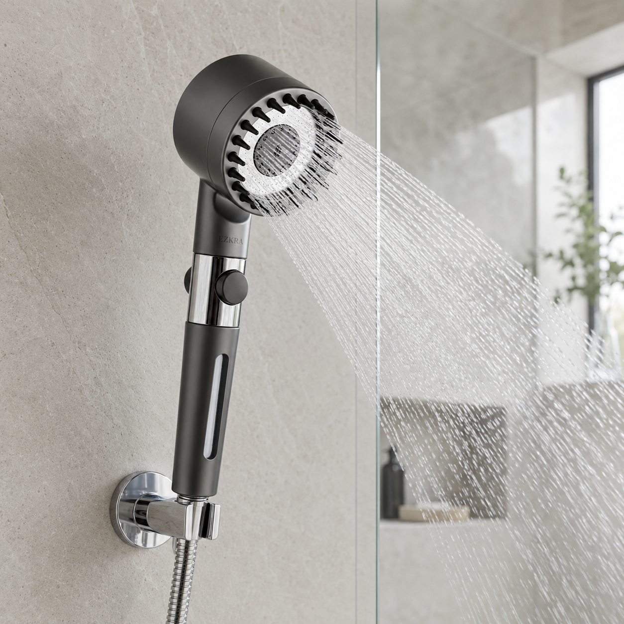 EZKRA™ Filtered High-Pressure Showerhead