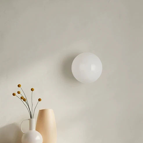 LED globe wall light

