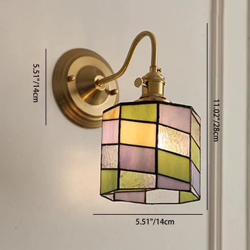 Tiffany style wall light
