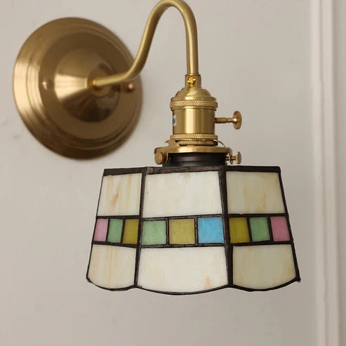 Tiffany style wall sconce
