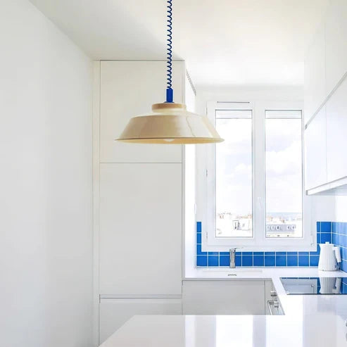 Glossy Metal Pendant Light