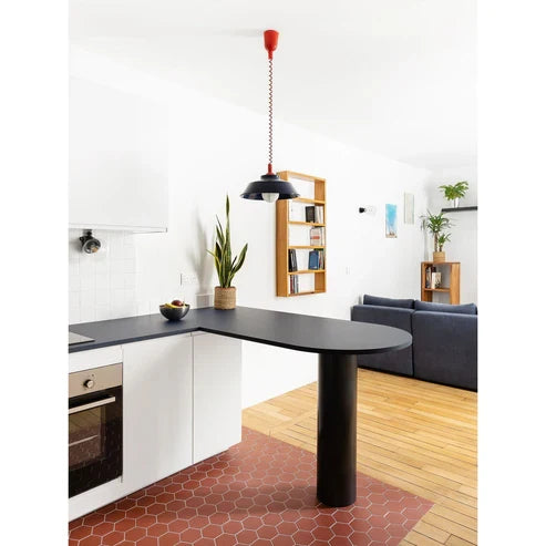 Glossy Metal Pendant Light