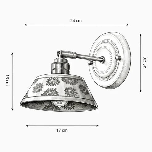 bedroom ceramic wall sconce
