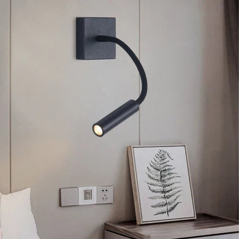 black bedside reading lamp
