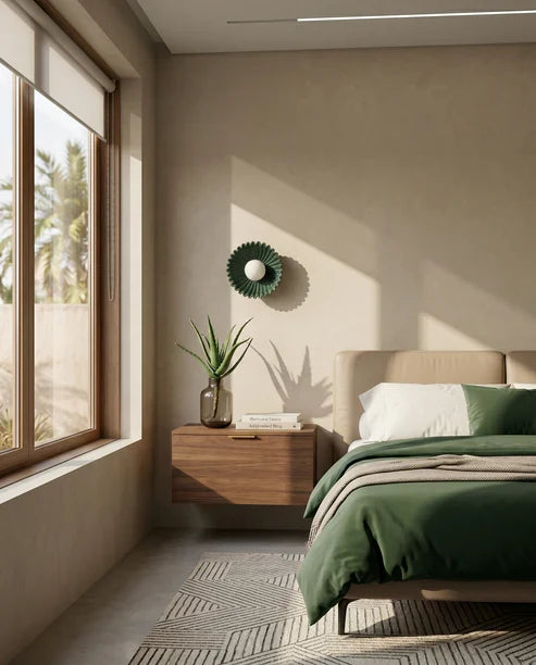decorative ceramic wall light