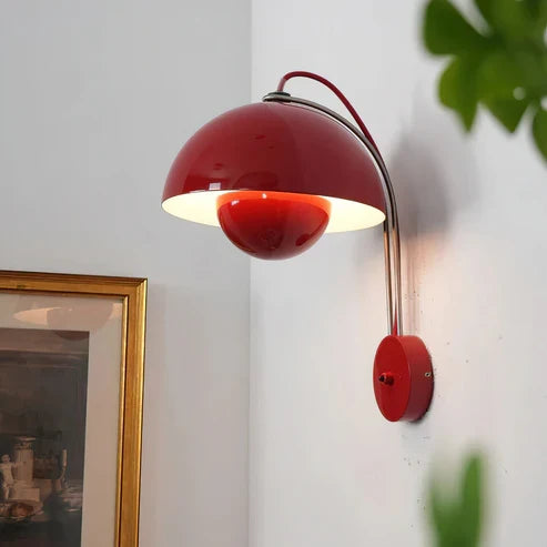 flowerpot wall light
