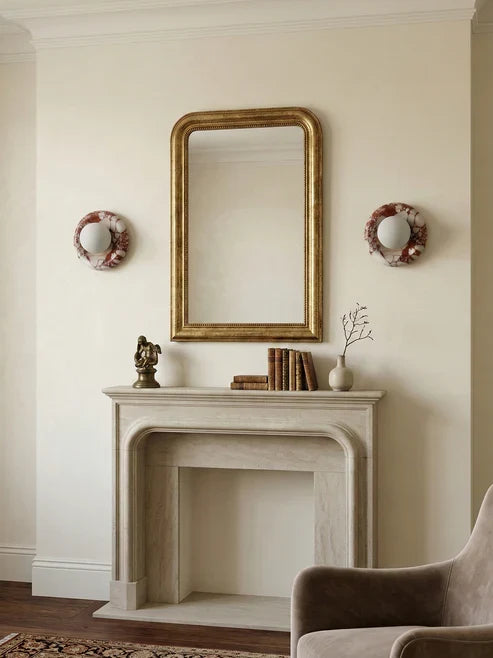 frosted globe wall light
