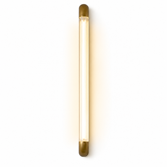 glass tube wall light
