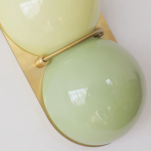 hallway globe wall sconce
