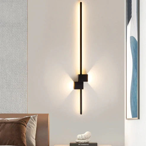 long linear wall light
