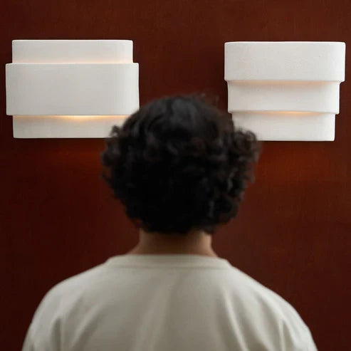 modern ceramic wall light
