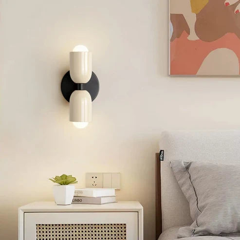 modern cylinder wall light