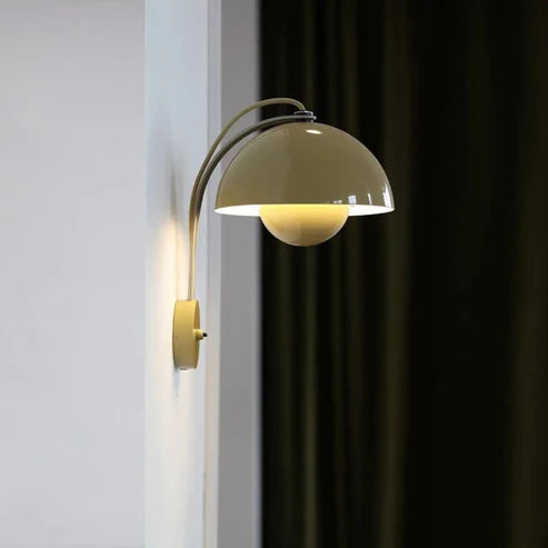 modern flowerpot wall light
