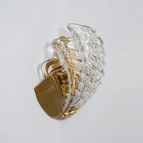 modern seashell wall sconce