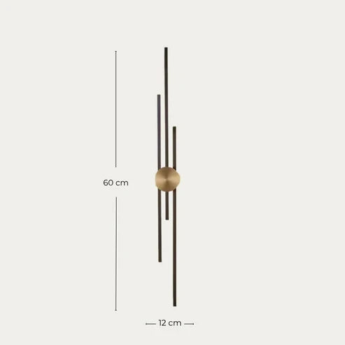 parallel LED wall light
