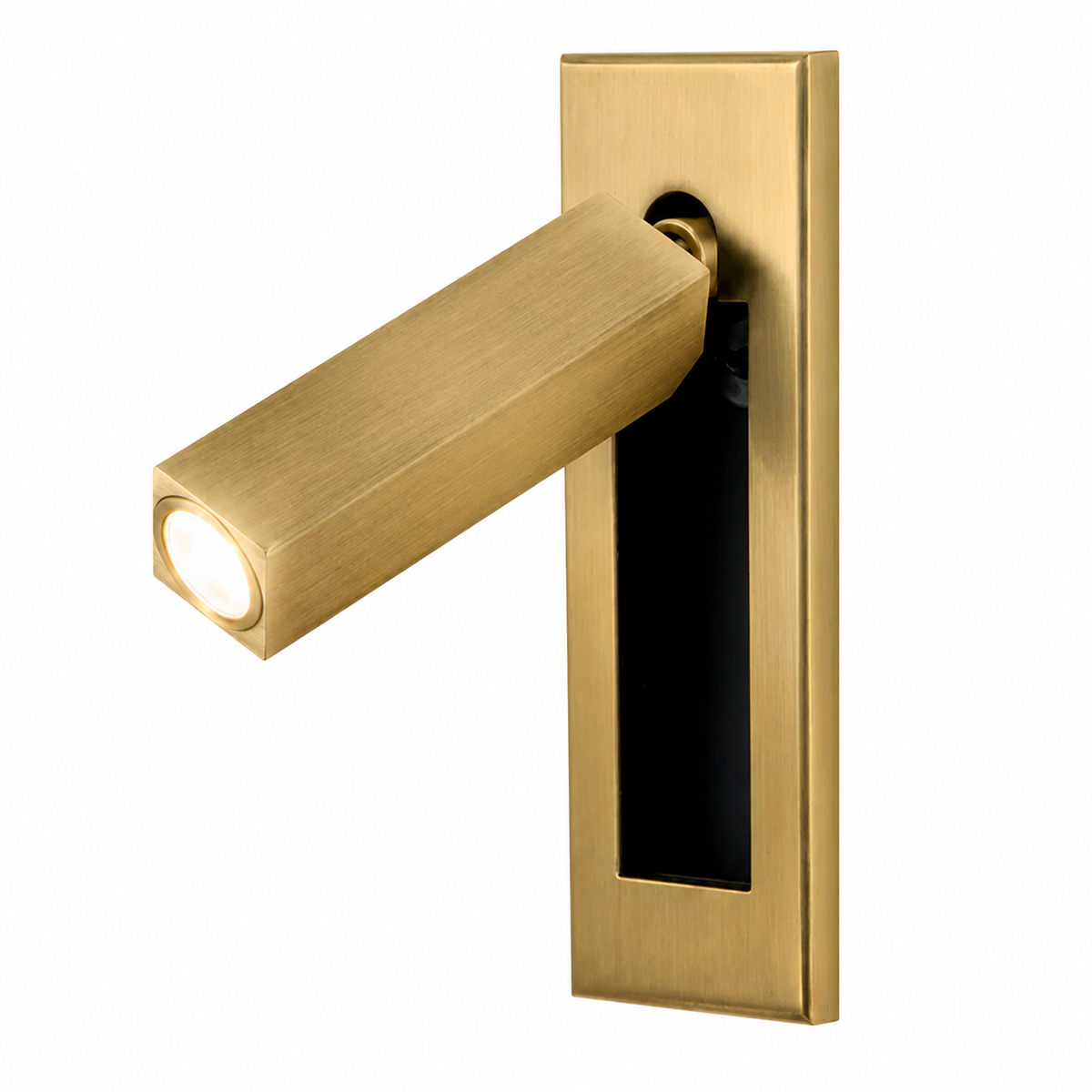 recessed LED bedside reading light
