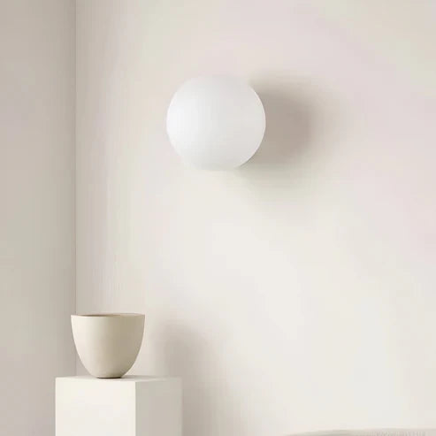 round LED wall lamp
