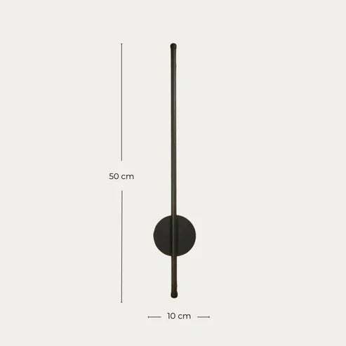 round base wall light
