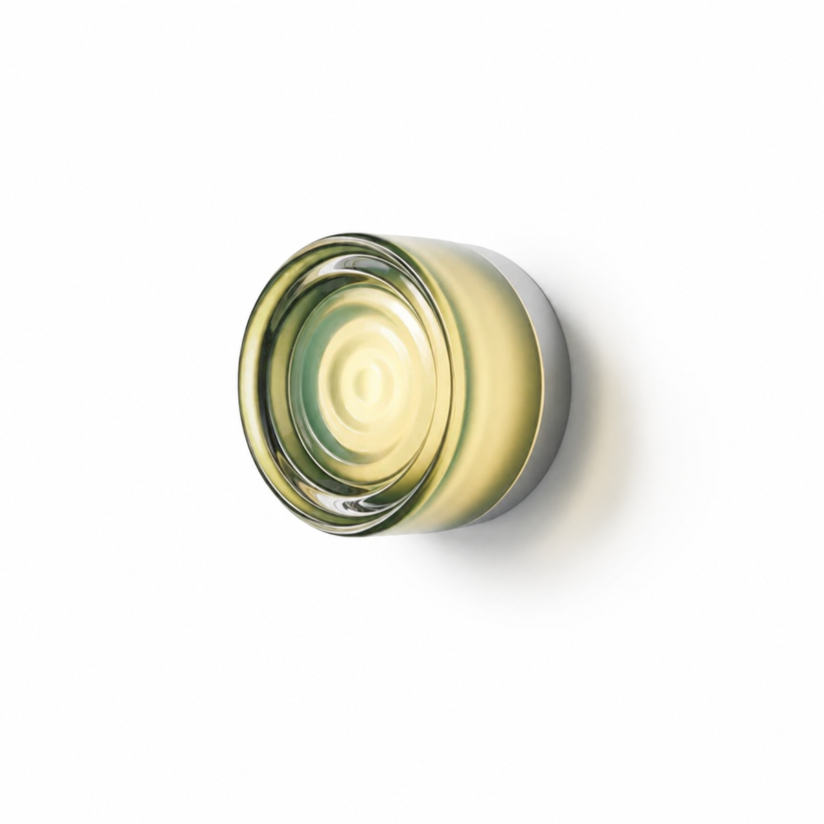 round glass wall light
