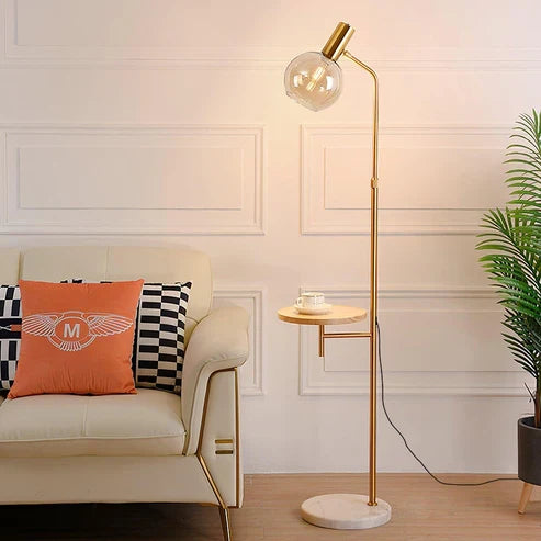 side table floor lamp
