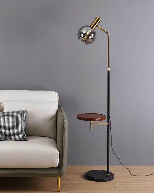 slim standing floor lamp
