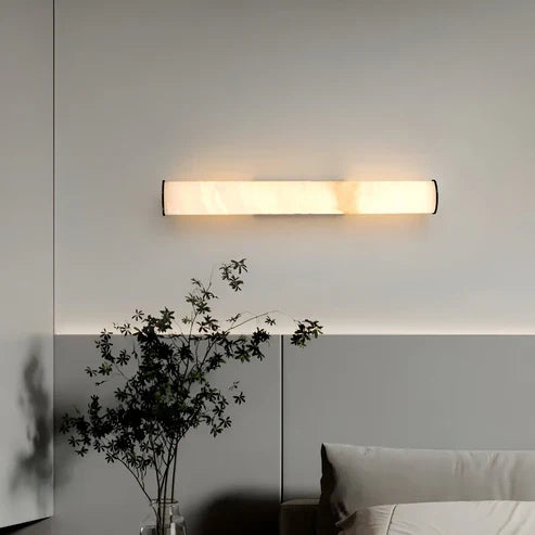 slim vertical wall sconce
