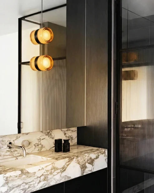 small round wall sconce

