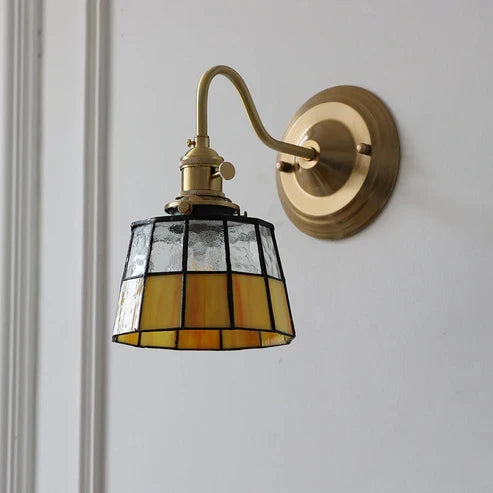 traditional Tiffany style wall sconce
