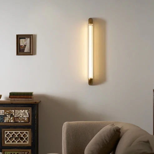 vertical glass wall light
