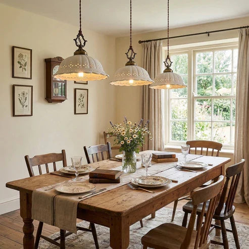 vintage-porcelain-ceiling-light
